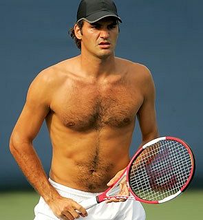 Roger Federer se je resno pripravljal na turnir v Rimu!