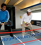 FOTO! Jo Wilfried Tsonga in Fernando Verdasco sta igrala tenis pri hitrosti 431km/h!