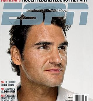 FOTO! Roger Federer na naslovnici ESPN revije!