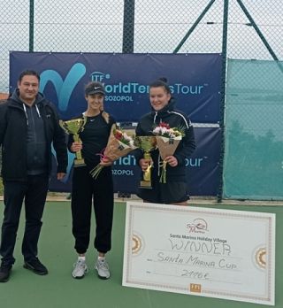 Po dveh letih spet do naslova. Nastja Kolar zmagovalka ITF turnirja v Sozopolu.