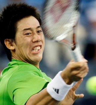 Nishikori še kar preseneča