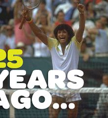 Pred 25 leti je Noah stresel teniški Roland Garros