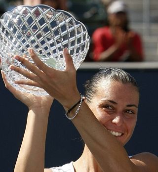 Pennetta v drugem poskusu do zmage v LA-ju!
