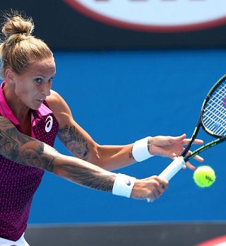 Prva zmaga Polone Hercog v novem letu!