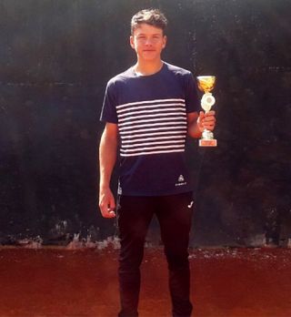 Maj Premzl je bil finalist mladinskega ITF turnirja v Širokem Brijegu