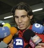 Veliki Rafael Nadal podpira plavalnega velikana Michaela Phelpsa!
