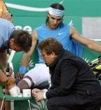 Rafael Nadal po porazu s J.C.Ferrerom
