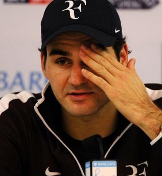 Roger Federer je še enkrat več pokazal, da ne zna normalno prenesti porazov!