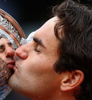 FOTOGALERIJA in VIDEO: Federer: 'Miren sem do konca kariere!'; Sampras: 'Roger je najboljši tenisač vseh časov!'