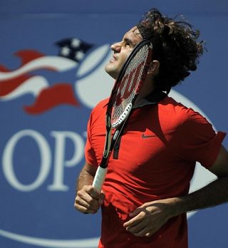 Izpad Andya Roddicka; Federer in Djoković ob niz!