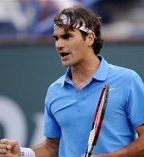 Federer brez boja v polfinale