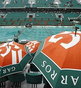 Tudi Roland Garros bi streho!