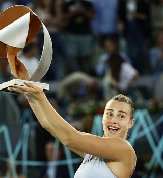 Sabalenka do drugega naslova na mastersu v Madridu v treh letih