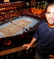 Legendarni Pete Sampras se je vrnil v London