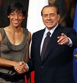 FOTO! Francesco Schiavone zmagovalko Roland Garrosa, sprejel sam predsednik vlade Italije, Silvio Berlusconi!