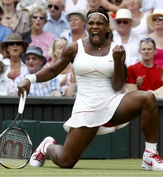 WIMBLEDON: Kraljica je le ena - Serena Williams!