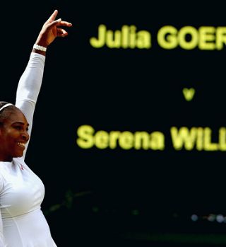 Neuničljiva Serena v desetem finalu Wimbledona