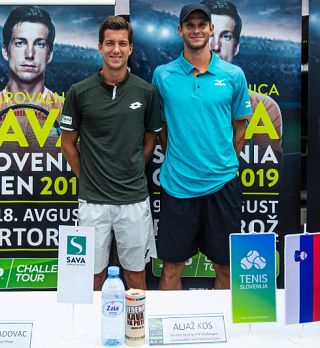 Aljaž Bedene in Blaž Rola se zavedata, da sta med favoriziranimi v Portorožu