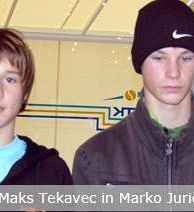 Maks Tekavec in Tina Mohorčič sta velika zmagovalca odprtega prvenstva do 16 let!