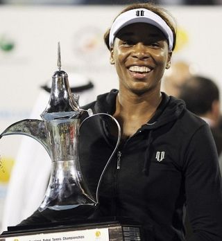 Venus Williams brez izgubljenega niza v Dubaju do končnega slavja!