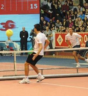 FOTO: Djoković in Troicki za otroški nasmeh!