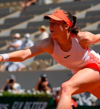 Zidanškova z dvignjeno glavo in ponosno zapušča Roland Garros po polfinalu