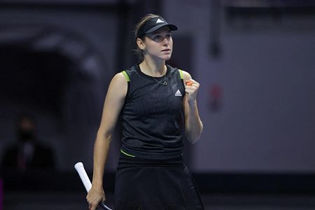 Kaja Juvan na pragu glavnega dela ruskega turnirja serije WTA 500
