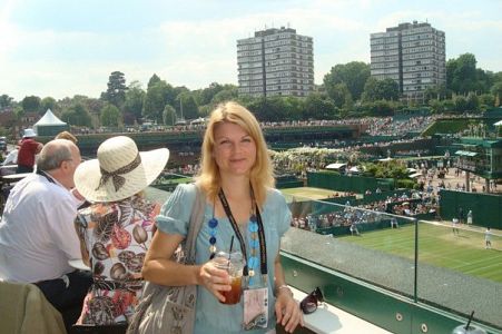 Utrinki iz Wimbledona in kako je taksist 'zamešal' Slovenijo s Ferskimi otoki!