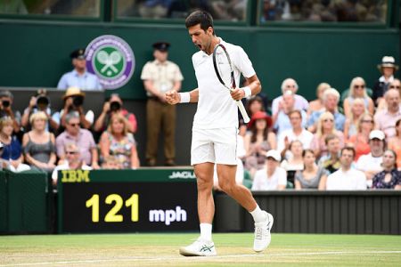 Epska polfinala Wimbledona Đokoviču in Andersonu