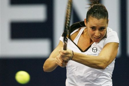 Flavia Pennetta povsem nadigrala Katarino Srebotnik