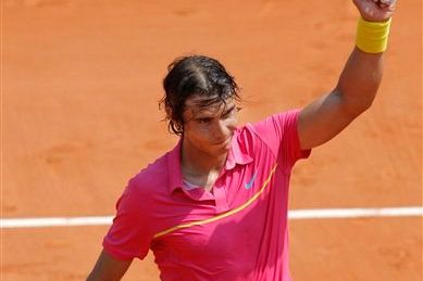 Nadal že prvi dan z rekordom; Roger Federer zlahka čez Alberta Martina
