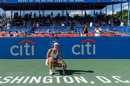 Samsonova slavila v Washingtonu