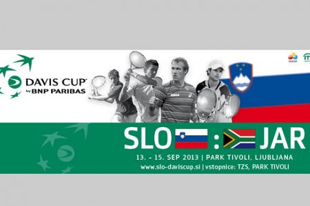 Tivoli septembra gosti Davisov pokal med Slovenijo in Južnoafriško republiko!